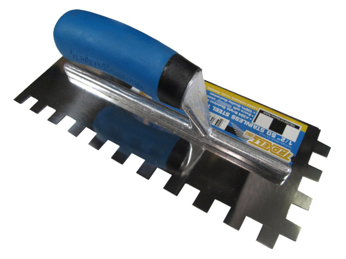Tilerite Square Notched Trowel Economy Steel 12mm | MP MORAN Tilerite Square Notched Trowel Economy Steel 12mm | MP MORAN
