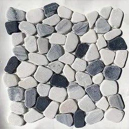 Mosaico de piedra de jade 12 x 12