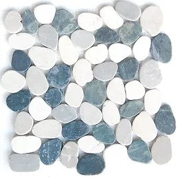 China Flat Pebble Tile 12 x 12